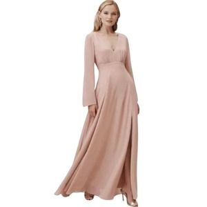 BHLDN Doria Dress, Whipped Apricot - Size US (8), NWT